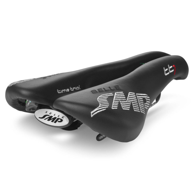 Selle Contre-la-Montre SMP TT1 164x257mm Rails Carbone - Noir