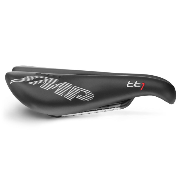 Selle Contre-la-Montre SMP TT1 164x257mm Rails Carbone - Noir