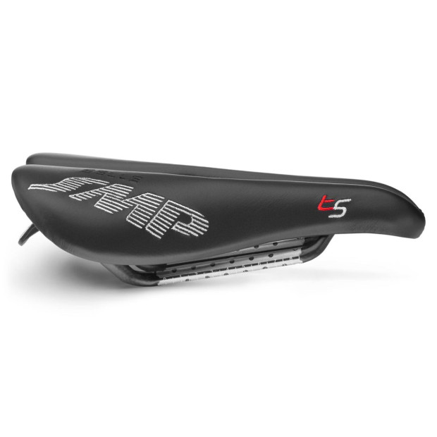 Selle SMP Triathlon T5 141x251mm Rails Carbone - Noir