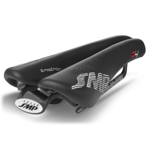 Selle SMP Triathlon T4 135x246 mm Rails Carbone - Noir