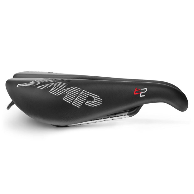 Selle SMP Triathlon T2 156x260mm Rails Carbone - Noir