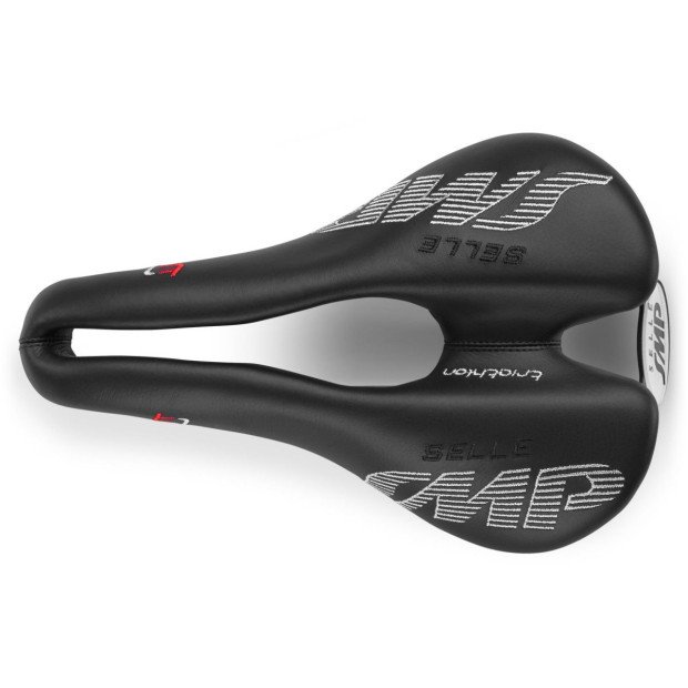 Selle Smp Triathlon T1 164x257mm Rails Carbone - Noir