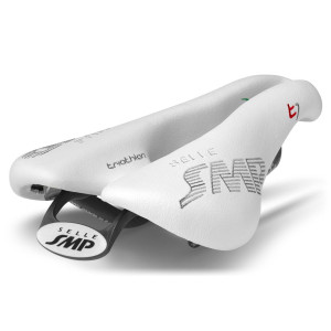 Selle Smp Triathlon T1 164x257mm Rails Carbone - Blanc