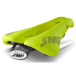 Selle Smp Triathlon T1 164x257mm Rails Carbone - Jaune Fluo