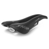 Selle SMP Well 144x280mm Rails Carbone - Noir mat