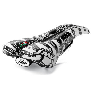 Selle VTT Freeride/Dirt SMP X-Ray 140x275mm - Blanc/Noir