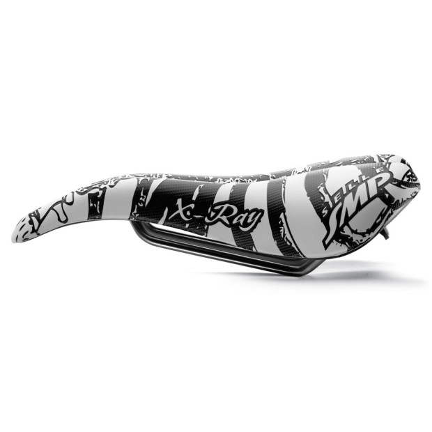 Selle VTT Freeride/Dirt SMP X-Ray 140x275mm - Blanc/Noir