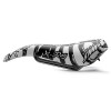 Selle VTT Freeride/Dirt SMP X-Ray 140x275mm - Blanc/Noir