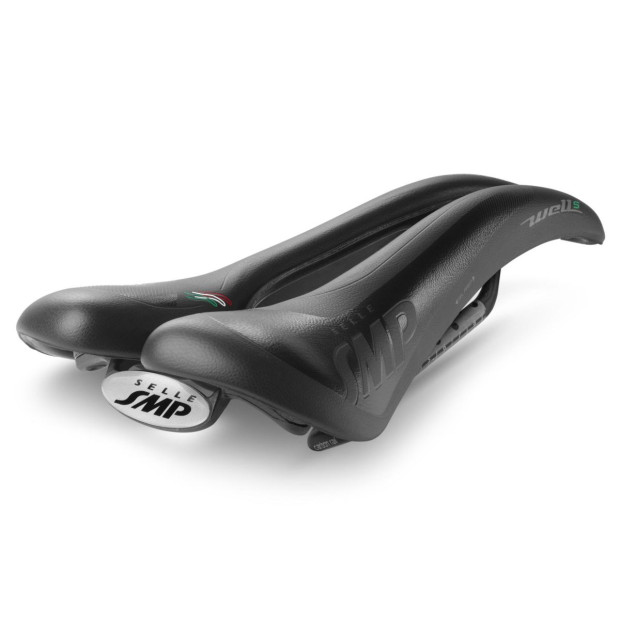 Selle SMP Well S Gel 138x274mm Rails Carbone - Noir