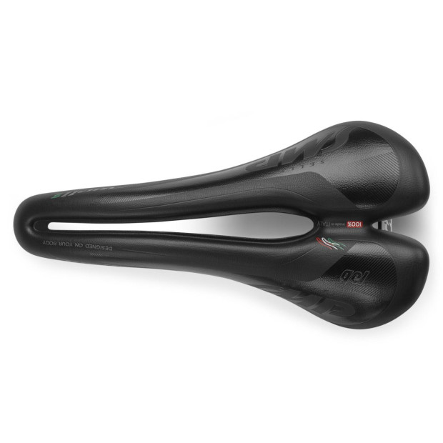 Selle SMP Well S Gel 138x274mm Rails Carbone - Noir