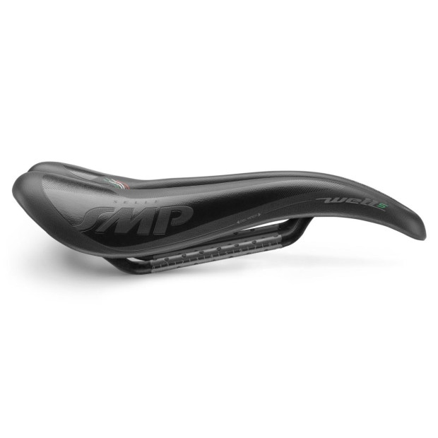 Selle SMP Well S Gel 138x274mm Rails Carbone - Noir