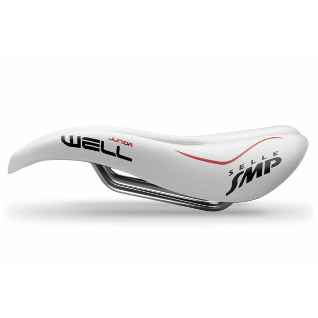 Selle SMP Well Junior 130x234mm - Blanc