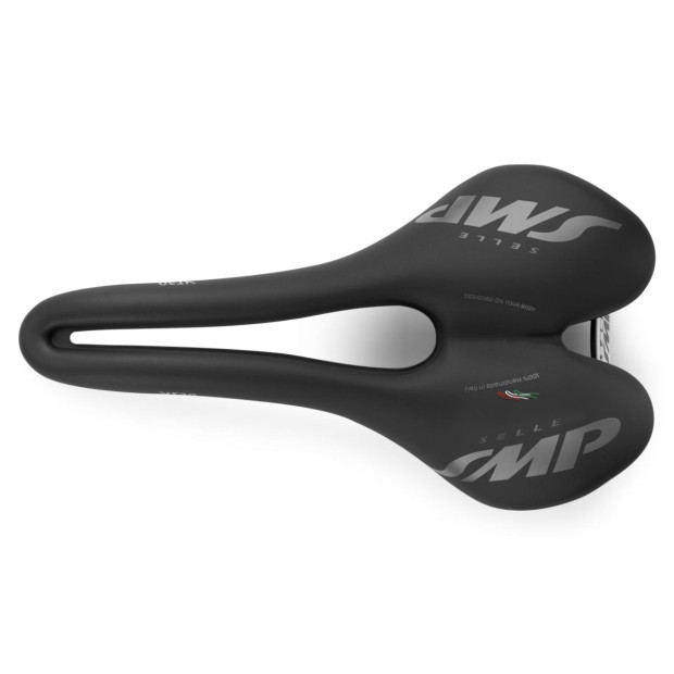 Selle Route/VTT SMP VT30 155x283mm Rails Carbone - Noir