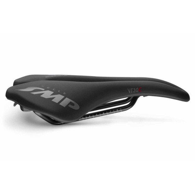 Selle Route/VTT/Gravel SMP VT30C 155x255mm Rails Inox - Noir