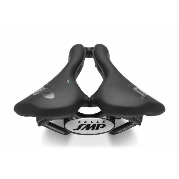 Selle Route/VTT/Gravel SMP VT30C 155x255mm Rails Inox - Noir