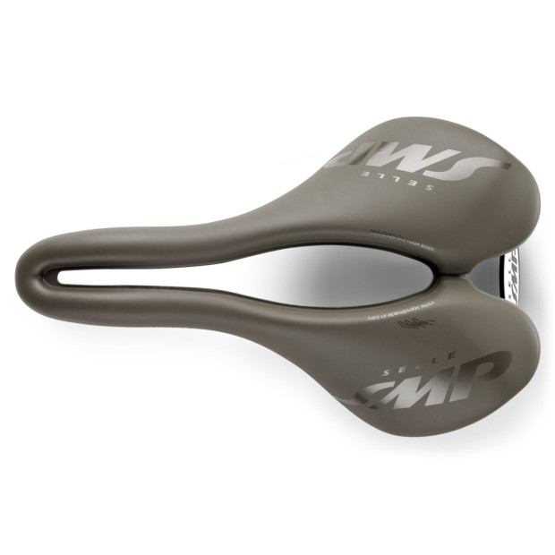 Selle Route/VTT/Gravel SMP VT30C 155x255mm Rails Inox - Marron Gravel