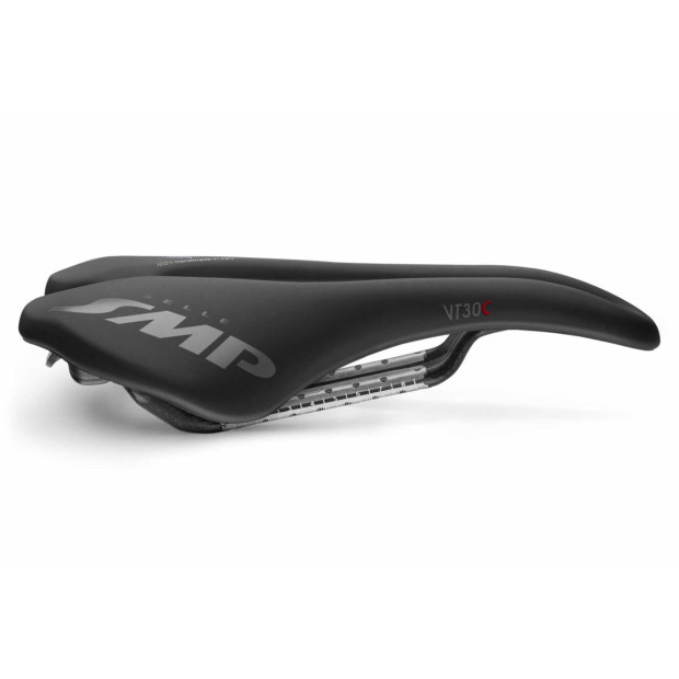 Selle Route/VTT/Gravel SMP VT30C 155x255mm Rails Carbone - Noir