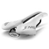 Selle Route/VTT SMP VT30 155x283mm Rails Inox - Blanc