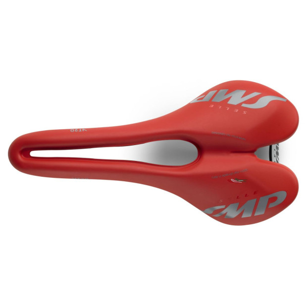 Selle Route/VTT/Gravel SMP VT20 142x280mm Rails Inox - Rouge