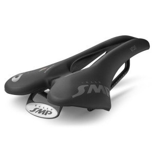 Selle Route/VTT/Gravel SMP VT20 142x280mm Rails Inox - Noir