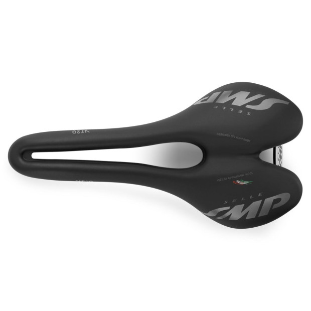 Selle Route/VTT/Gravel SMP VT20 142x280mm Rails Inox - Noir