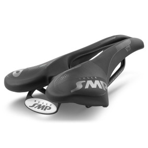 Selle Route/VTT/Gravel SMP VT20 Gel 142x280mm Rails Inox - Noir