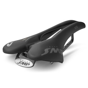 Selle Route/VTT/Gravel SMP VT20 142x280mm Rails Carbone - Noir