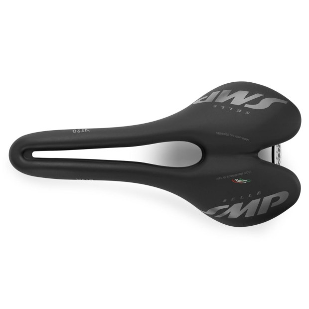 Selle Route/VTT/Gravel SMP VT20 142x280mm Rails Carbone - Noir