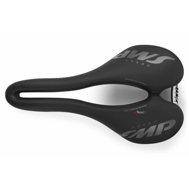 Selle Route/VTT/Gravel SMP VT20C 144x255mm Rails Carbone - Noir