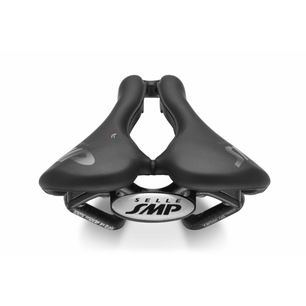 Selle Route/VTT/Gravel SMP VT20C 144x255mm Rails Carbone - Noir