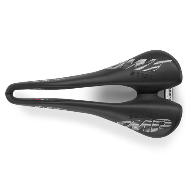 Selle SMP Stratos 131x266mm Rails Carbone - Noir