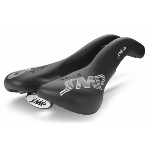 Selle SMP Plus 159x279mm Rails Inox - Noire