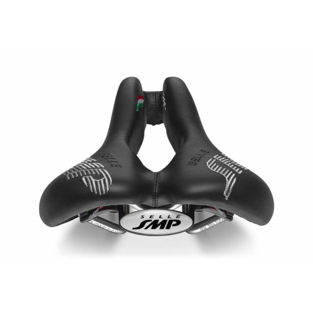 Selle SMP Plus 159x279mm Rails Inox - Noire