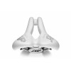 Selle SMP Plus 159x279mm Rails Inox - Blanc