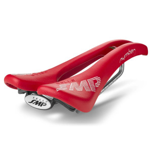 Selle SMP Nymber 139x267mm Rails Inox - Rouge