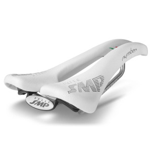 Selle SMP Nymber 139x267mm Rails Inox - Blanc