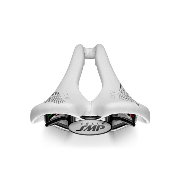 Selle SMP Nymber 139x267mm Rails Inox - Blanc