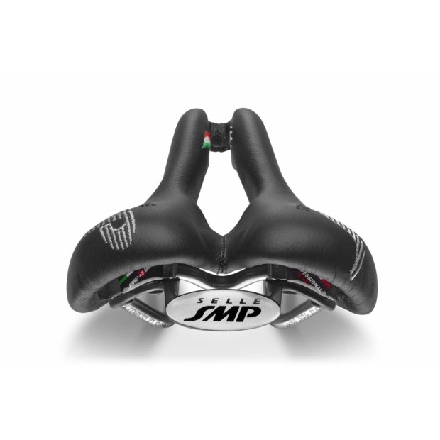 Selle SMP Lite Junior 138x234mm Rails Inox - Noir