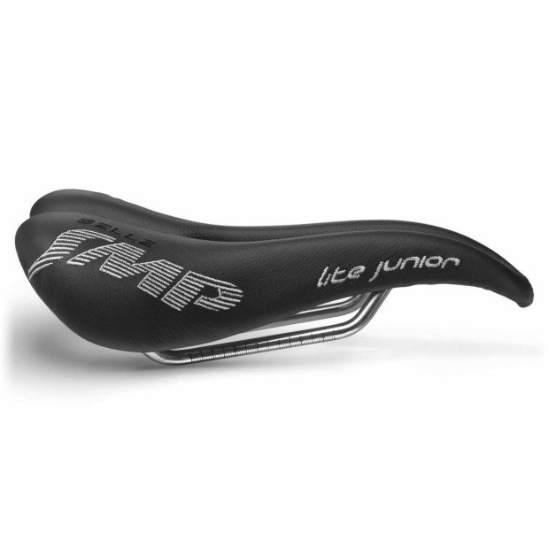 Selle vélo route et VTT enfant SMP Lite junior - Rail inox et selle ajourée