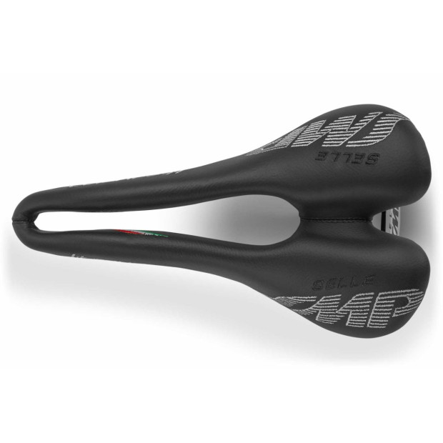 Selle SMP Lite Junior 138x234mm Rails Inox - Noir