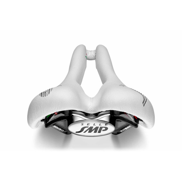 Selle SMP Lite Junior 138x234mm Rails Inox - Blanc