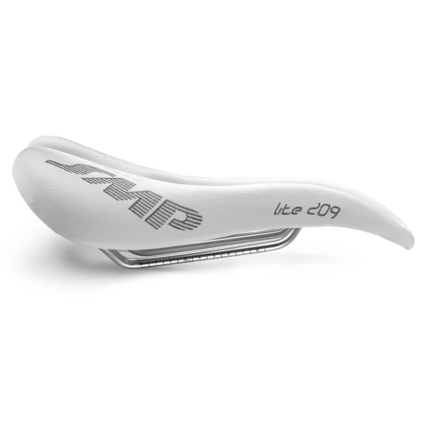 Selle SMP Lite 209 139x273mm Rails Inox - Blanche