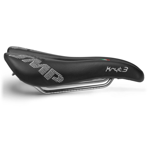 Selle SMP Kryt3 132x245mm Rails Inox - Noir