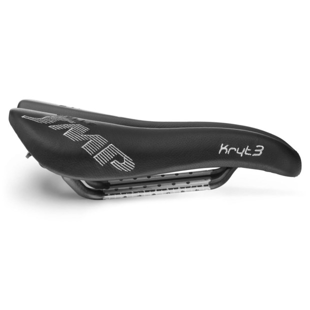 Selle SMP Kryt3 132x245mm Rails Carbone - Noir