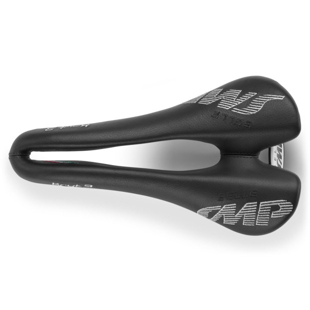 Selle SMP Kryt3 132x245mm Rails Carbone - Noir