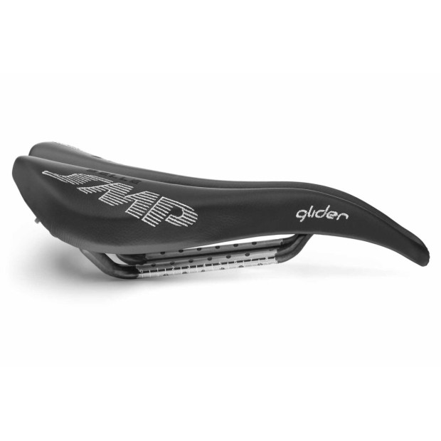 Selle SMP Glider 266x136 mm Rails Carbone - Noir