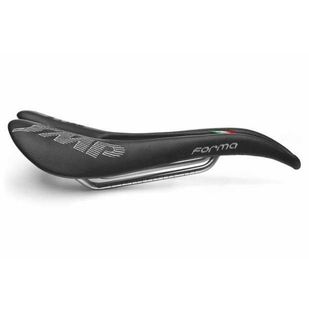 Selle SMP Forma 137x273mm Rails Inox - Noire