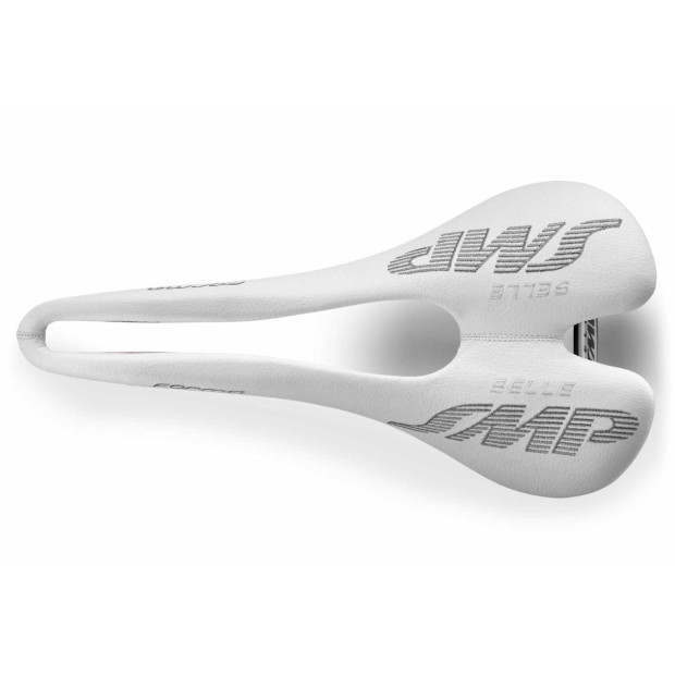 Selle SMP Forma 137x273mm Rails Inox - Blanche