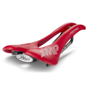 Selle SMP Forma 137x273mm Rails Carbone - Rouge
