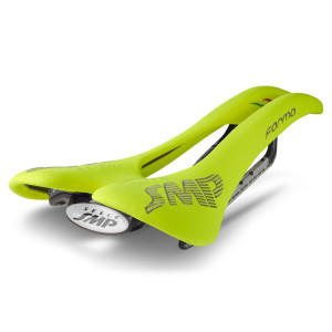 Selle SMP Forma 137x273mm Rails Carbone - Jaune Fluo